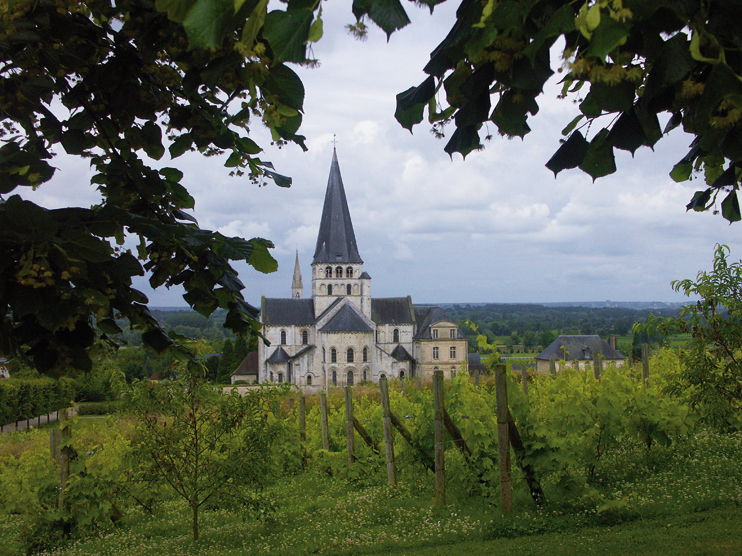 L&rsquo;abbaye de Boscherville - Entre terre et ciel