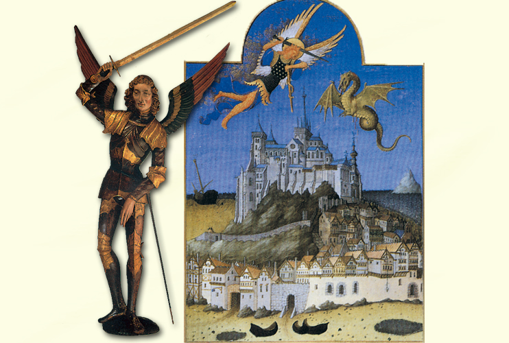 Au p&eacute;ril de la mer... et du diable, Saint-Michel, avatar du jupiter gaulois ?