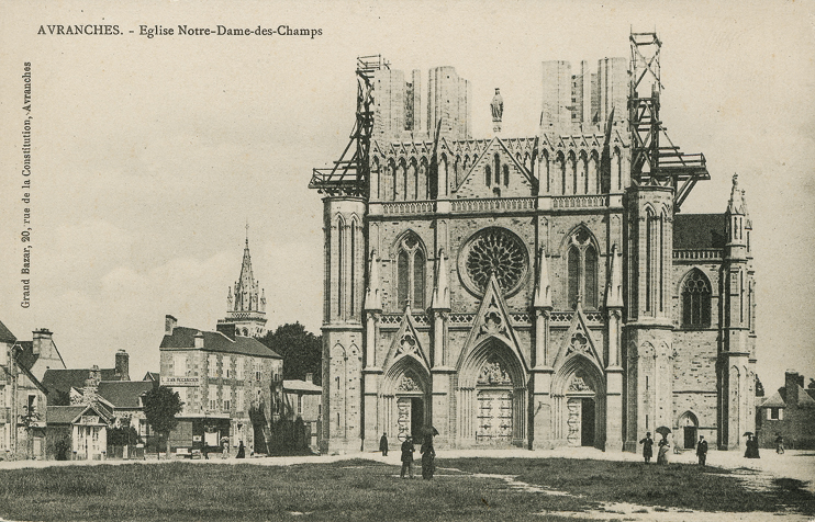 Avranches &agrave; travers les vues anciennes