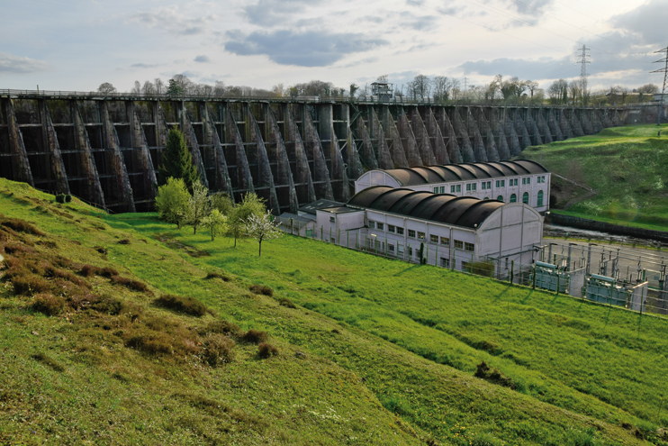 Les grands barrages hydro&eacute;lectriques normands