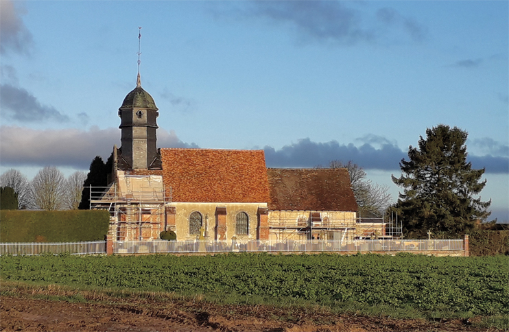 Br&eacute;tigny - Restauration de l'&eacute;glise Saint-Cyr-Sainte-Julitte