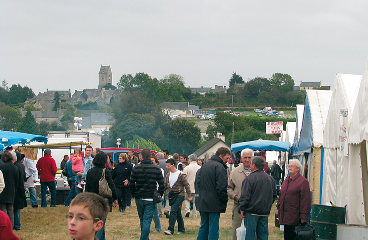 La foire Saint-Denis &agrave; Brix