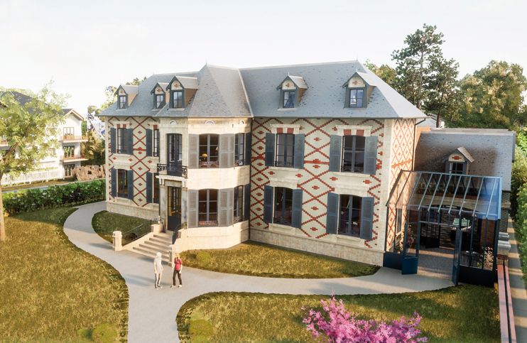 Villa du temps retrouv&eacute; &agrave; Cabourg