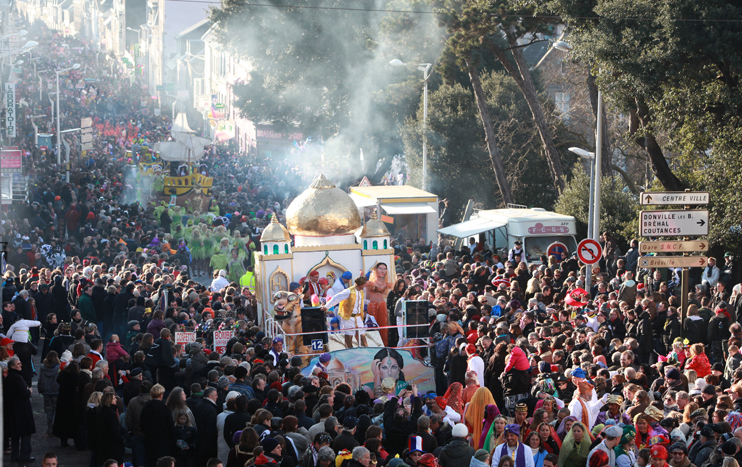 Le carnaval de Granville inscrit au patrimoine immat&eacute;riel de l'UNESCO