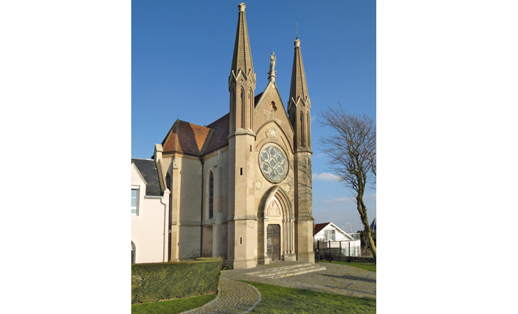 La chapelle Notre-Dame-des-Flots &agrave; Sainte-Adresse