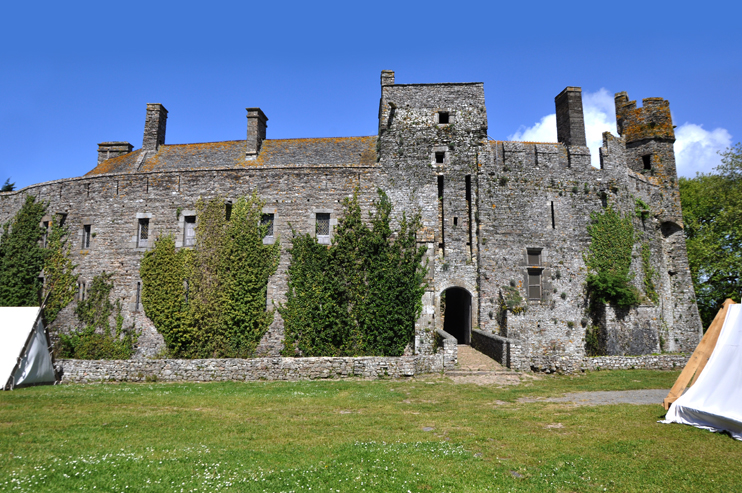 Le ch&acirc;teau fort de Pirou
