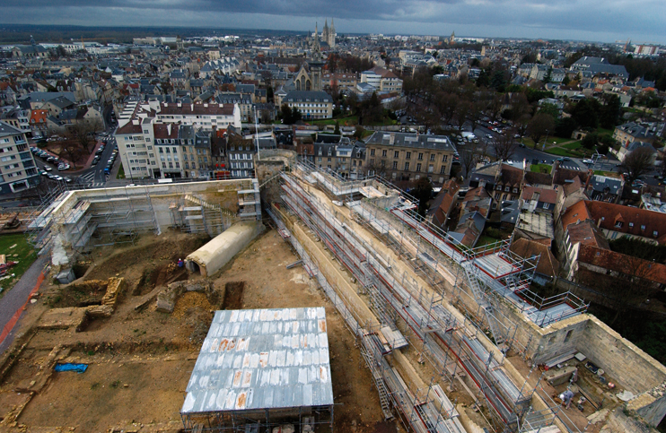 Caen - La renaissance d&rsquo;une forteresse