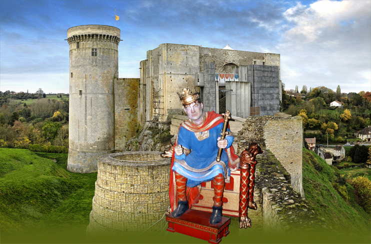Les ch&acirc;teaux forts au temps de Guillaume le Conqu&eacute;rant