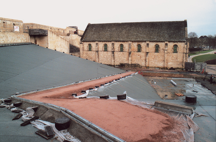 Nouvelles perspectives au ch&acirc;teau de Caen