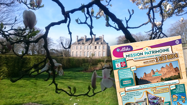 Le ch&acirc;teau de Carneville et le loto du patrimoine