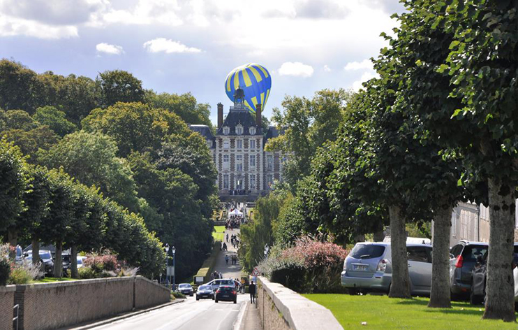 Ch&acirc;teau et village de Balleroy