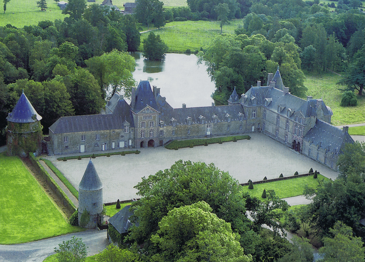 Le ch&acirc;teau de Canisy