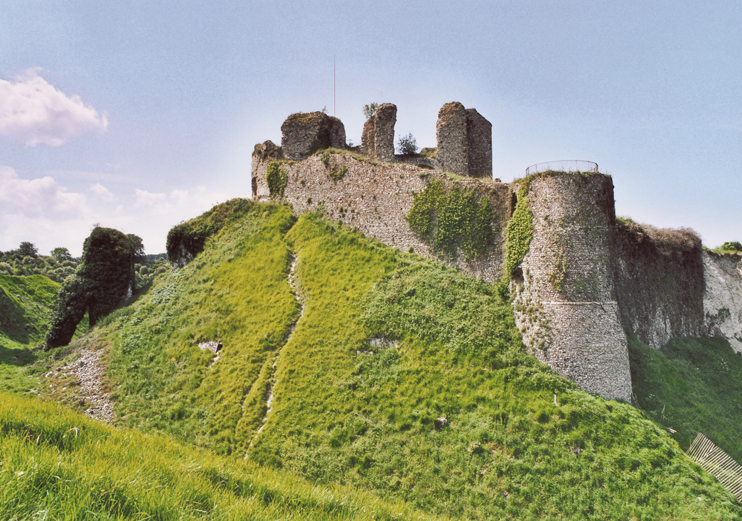 Arques-la-Bataille - le ch&acirc;teau invincible
