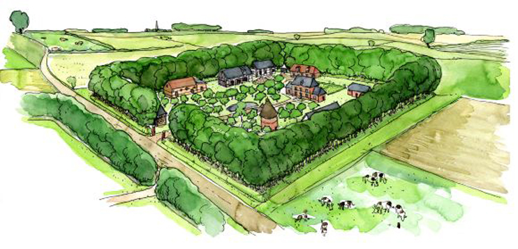 Clos-masure du pays de Caux : la n&eacute;cessit&eacute; de planter des arbres et des brise-vent