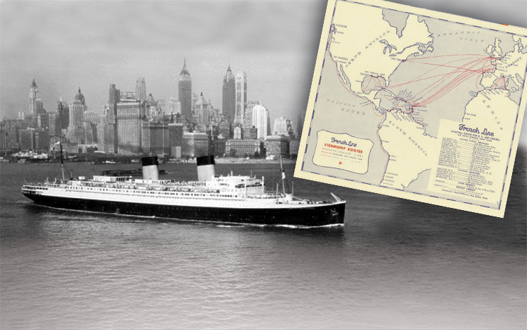 La Compagnie G&eacute;n&eacute;rale Transatlantique &agrave; la conqu&ecirc;te des Oc&eacute;ans