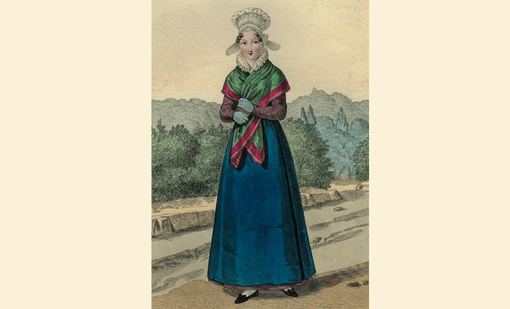 Coiffes et costume normand : le costume d&rsquo;Avranches