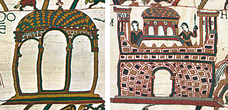 Demeures et ch&acirc;teaux en Normandie au XIe si&egrave;cle