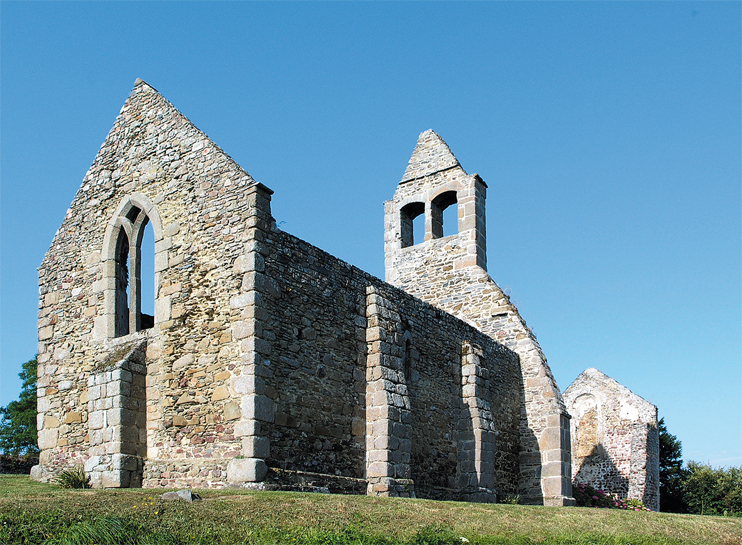 &Eacute;glises romanes dans la baie du Mont-Saint-Michel