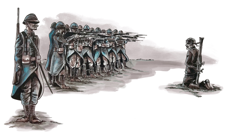 Les fusill&eacute;s normands de la Grande Guerre