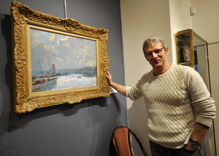 Exposition &laquo; Peintures d'eau &raquo; &agrave; la galerie Bertran de Rouen