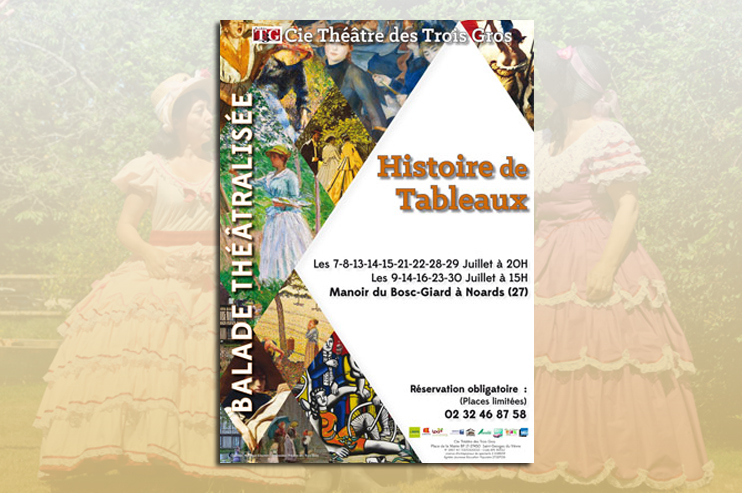 Balade th&eacute;&acirc;tralis&eacute;e &laquo; Histoire de Tableaux &raquo;
