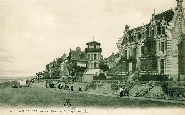 Villas de la C&ocirc;te Fleurie &agrave; travers les images anciennes