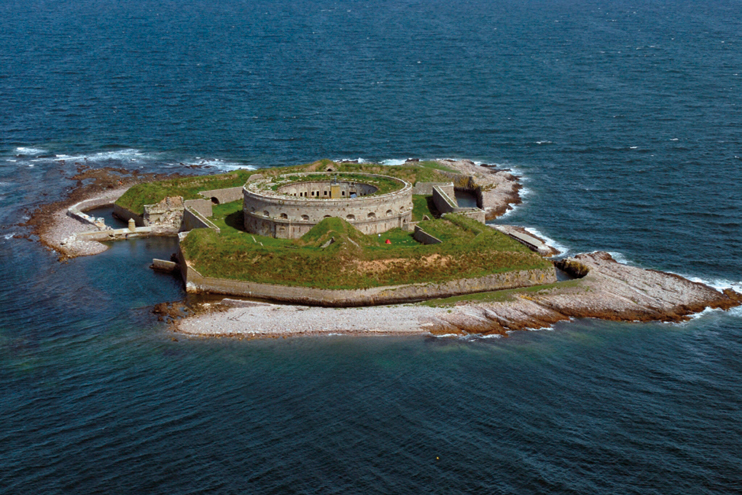La restauration de l&rsquo;&icirc;le du Large de Saint-Marcouf