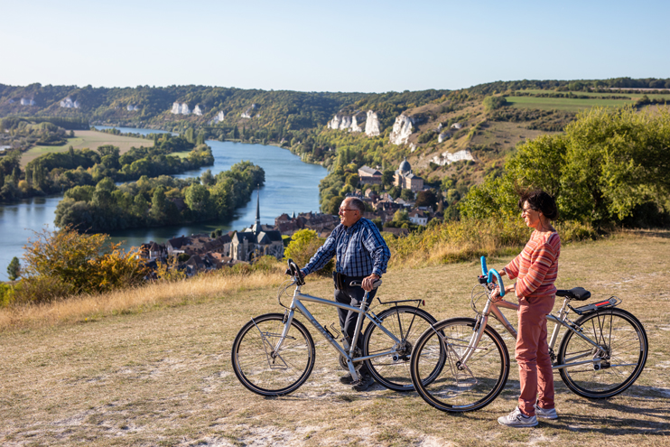 La Seine &agrave; v&eacute;lo &ndash; Un tableau grandeur nature