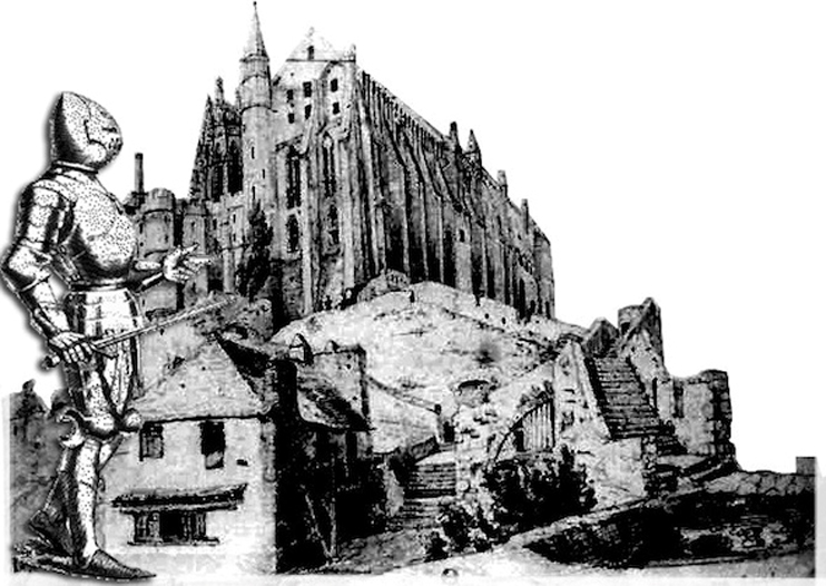 1423-1434, l'h&eacute;ro&iuml;que r&eacute;sistance des chevaliers du Mont Saint-Michel