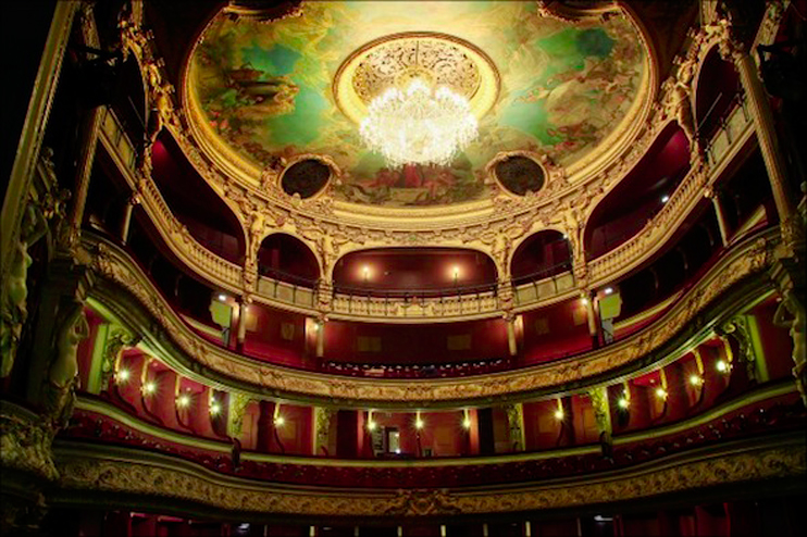Le th&eacute;&acirc;tre de Cherbourg