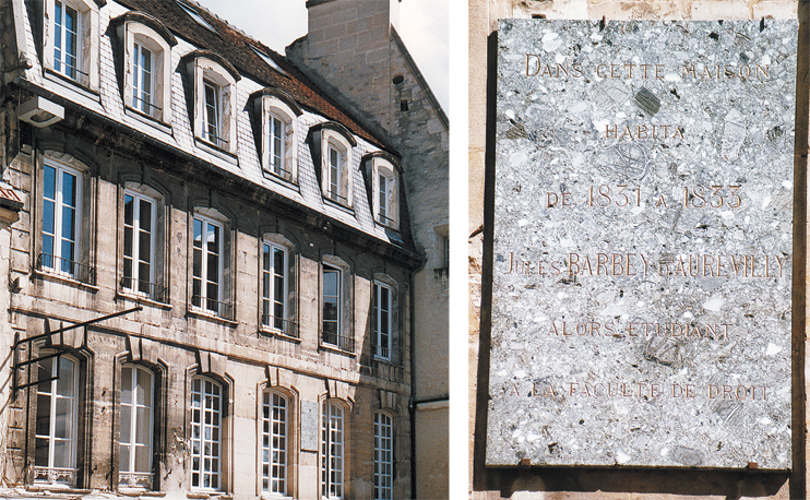 Barbey d&rsquo;Aurevilly &agrave; Caen