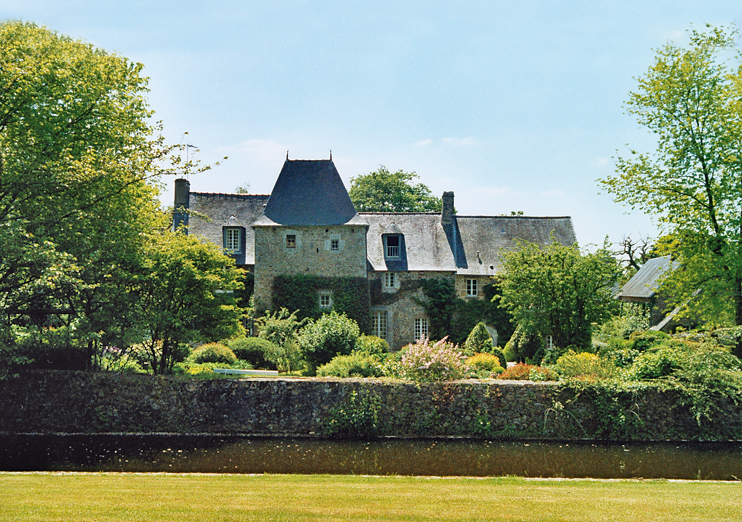 Les jardins du manoir d'Argences &agrave; Saussey