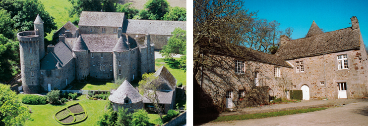 Ch&acirc;teaux et manoirs du Cotentin - Secteur de la Hague/les Pieux