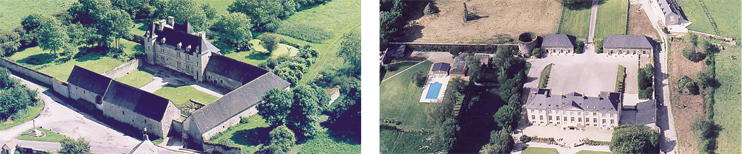 Ch&acirc;teau manoirs du Cotentin - Le Plain