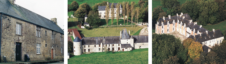 Manoirs des barons d&rsquo;Orglandes et des ducs de Coigny