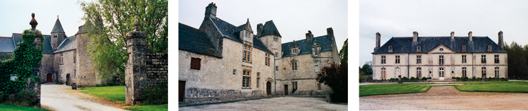 Le manoir du Breuil, le manoir d&rsquo;Urville-Bocage et le ch&acirc;teau de la Brisette