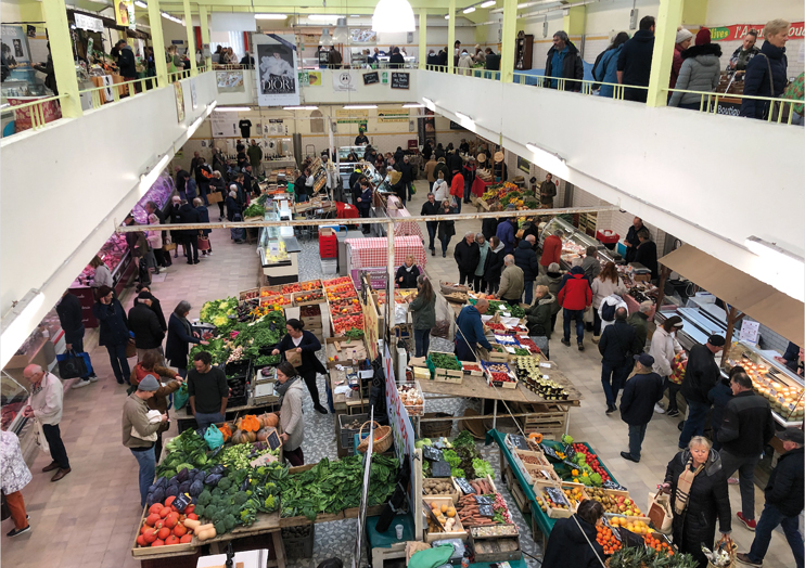 Granville - Le march&eacute; couvert