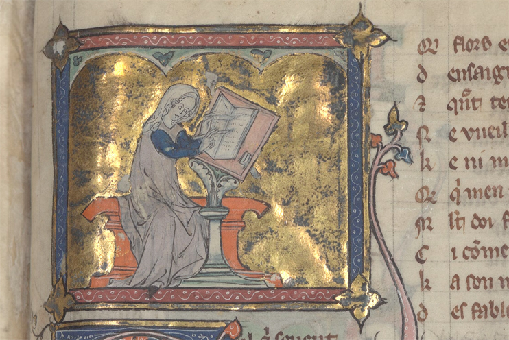 P&icirc;tres et Marie de France, premi&egrave;re femme de lettres normande