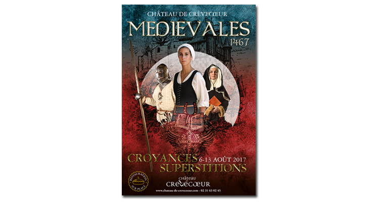 Les M&eacute;di&eacute;vales du ch&acirc;teau de Cr&egrave;vec&oelig;ur
