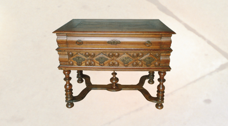 Meuble de changeur du XVIIe si&egrave;cle