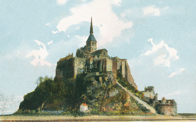 Le Mont-Saint-Michel &agrave; travers les vues anciennes