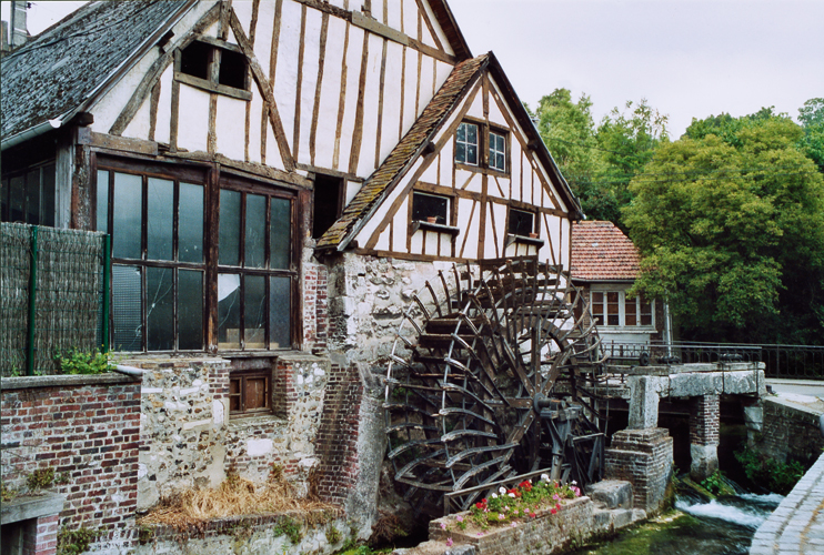 Le moulin de la Pannevert &agrave; Rouen