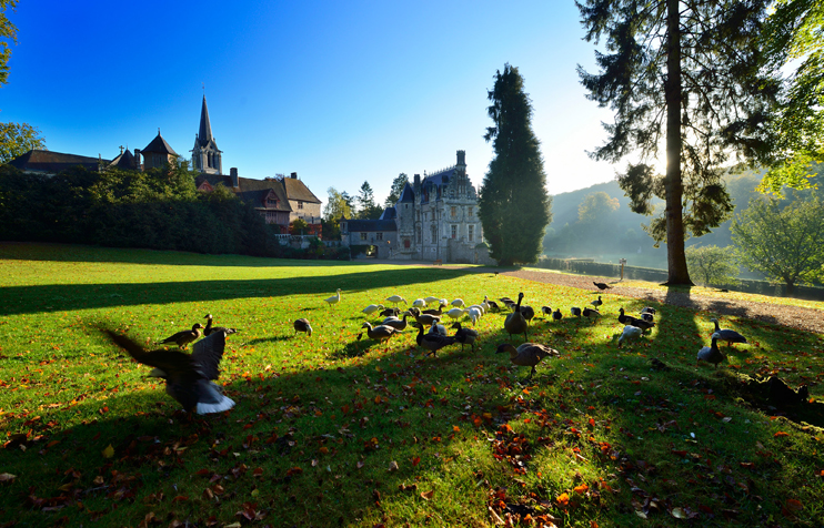 Parc de Cl&egrave;res - le centenaire