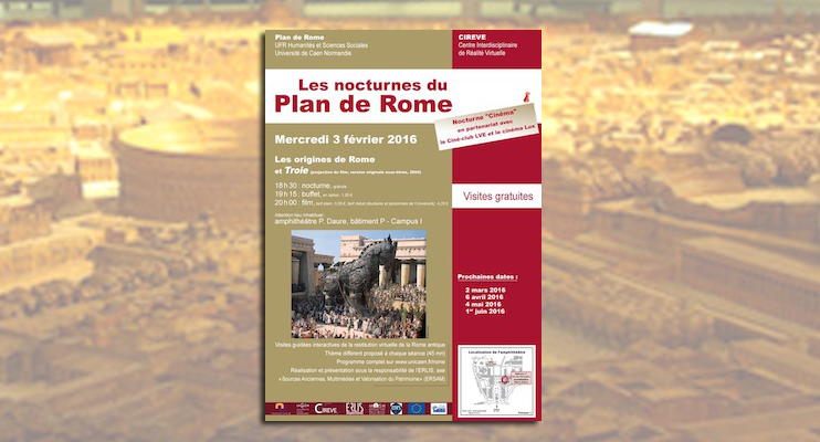 Les nocturnes du &laquo; Plan de Rome &raquo; &agrave; l'universit&eacute; de Caen