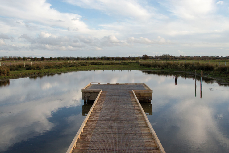 Nouveau sentier de d&eacute;couverte &agrave; l'espace naturel sensible des marais des Ponts d'Ouve