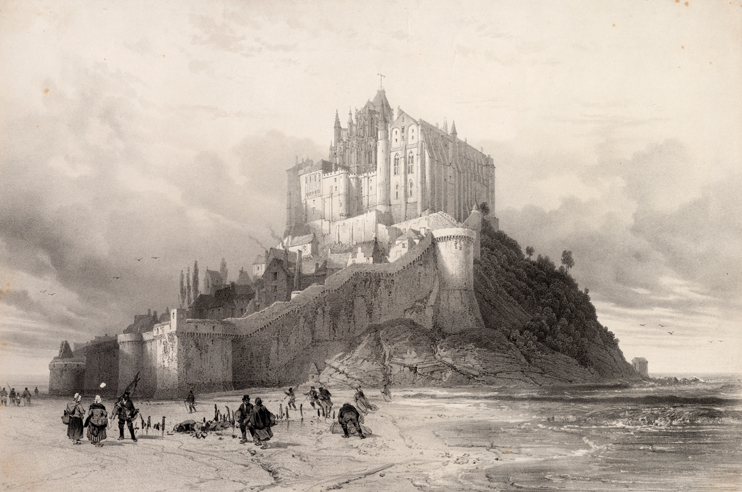 Une prison dans l&rsquo;abbaye du Mont Saint-Michel
