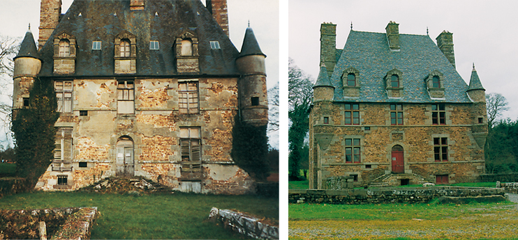 Restauration des &eacute;difices civils et militaires anciens
