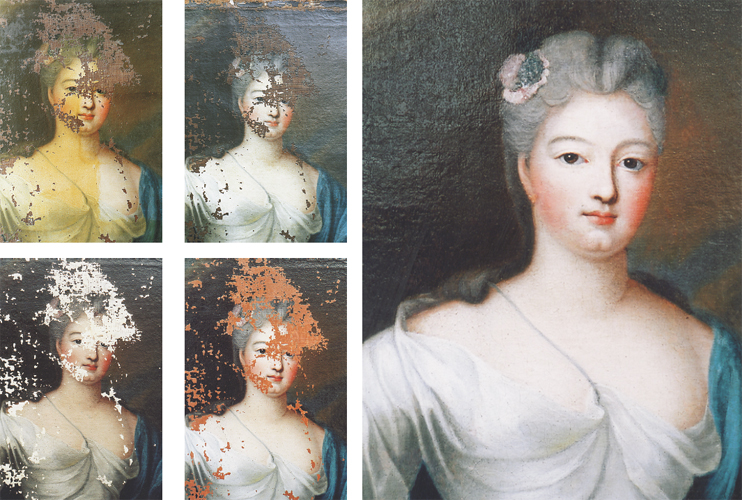 La restauration du tableau du ma&icirc;tre autel de l&rsquo;&eacute;glise de Sideville