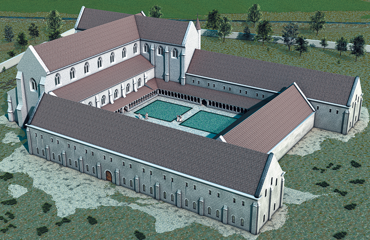 &Eacute;vocation et restitutions de l&rsquo;abbaye du Valasse