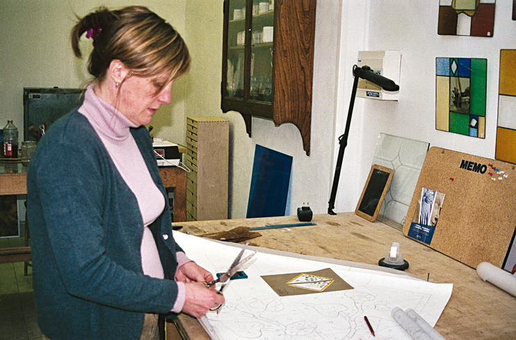 Les vitraux de Sylvie Li&eacute;geois